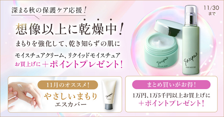 今月のキャンペーン