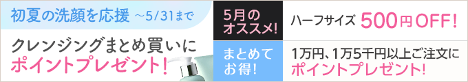 今月のキャンペーン