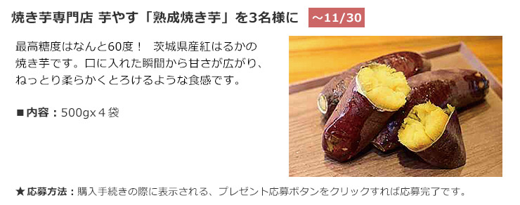 今月の購入者プレゼント