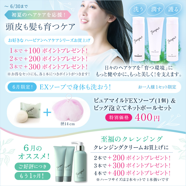 今月のキャンペーン